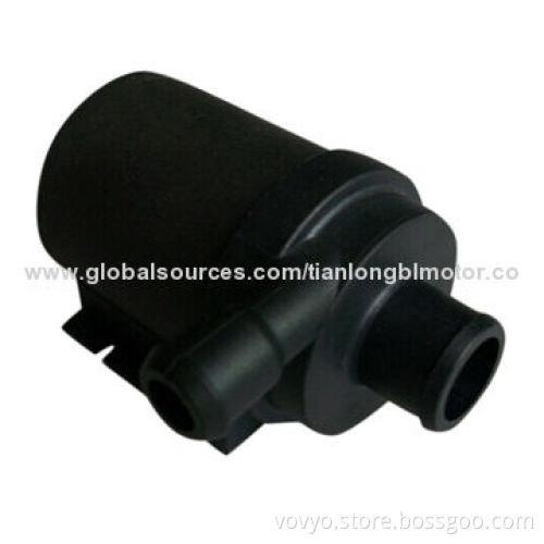 OD 39mm brushless DC water pump with 12V DC, flow rate 7.5L/min and water head 2.5m